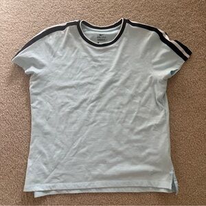 Light blue nike dri fit top